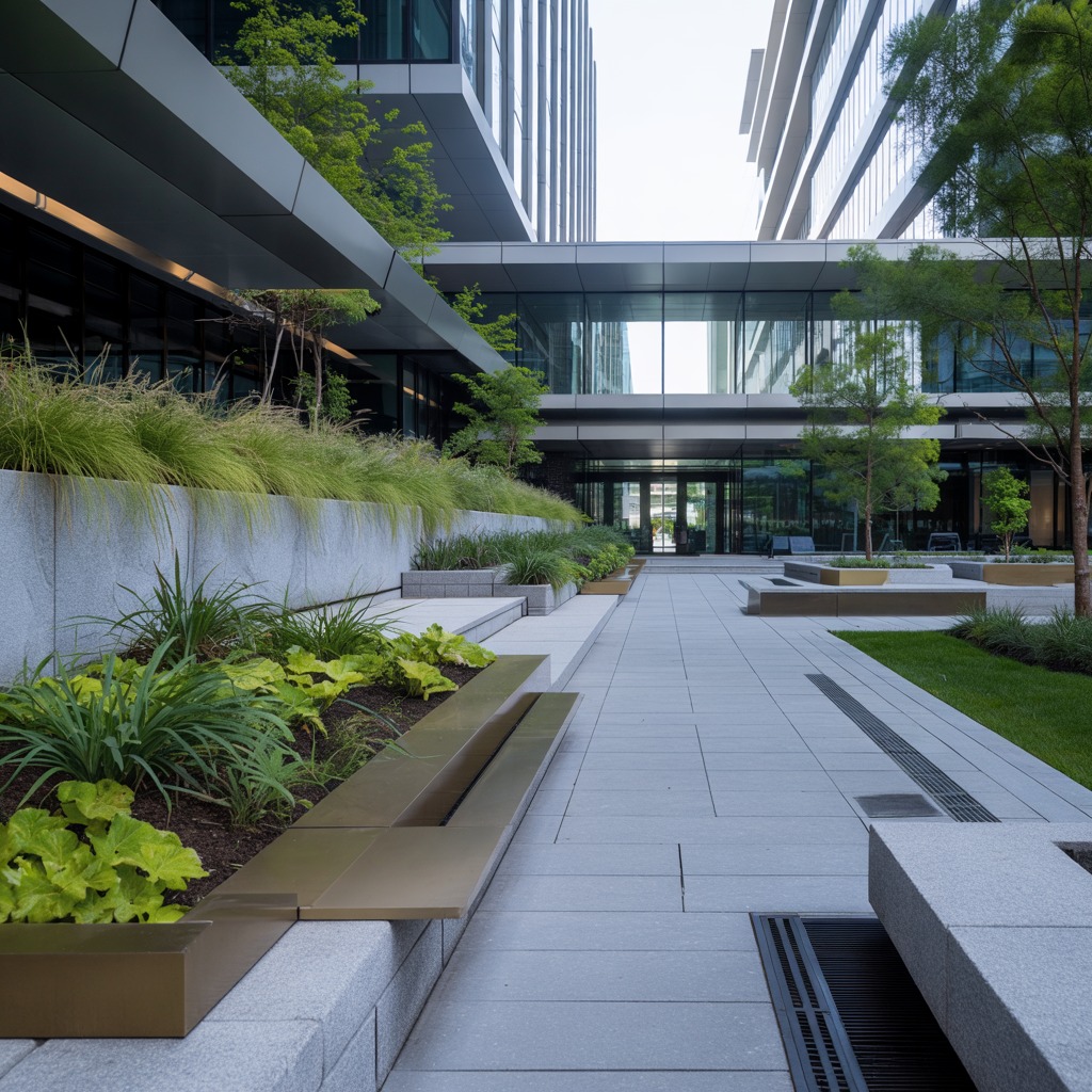 Commercial landscape design for businesses